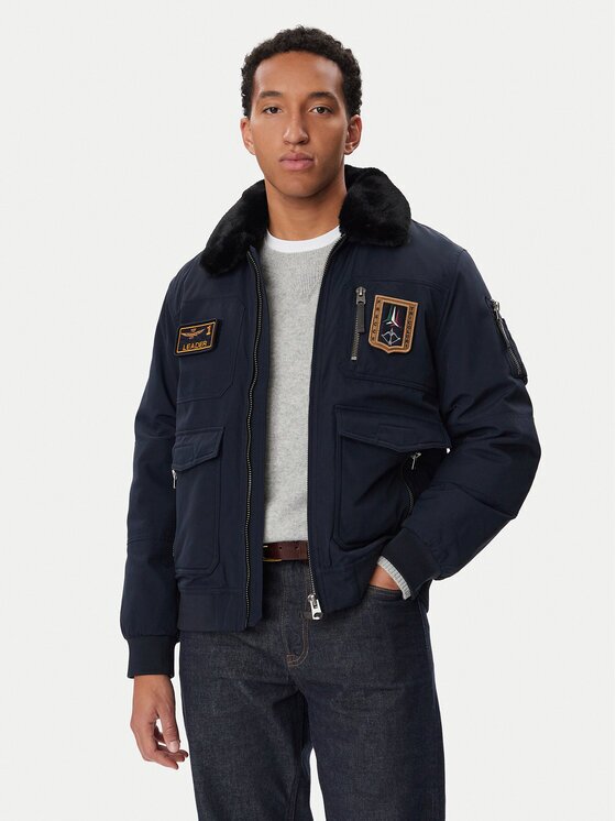 Aeronautica Militare Geacă de iarnă 262AB3108UCT03151 Regular Fit