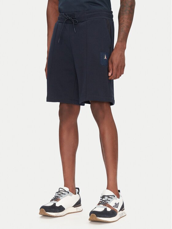 Aeronautica Militare Pantaloni scurți sport 251BF020F584 Regular Fit
