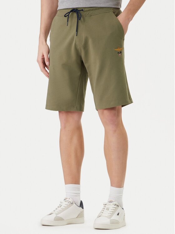 Aeronautica Militare Pantaloni scurți sport 261BF0032UF00674 Regular Fit