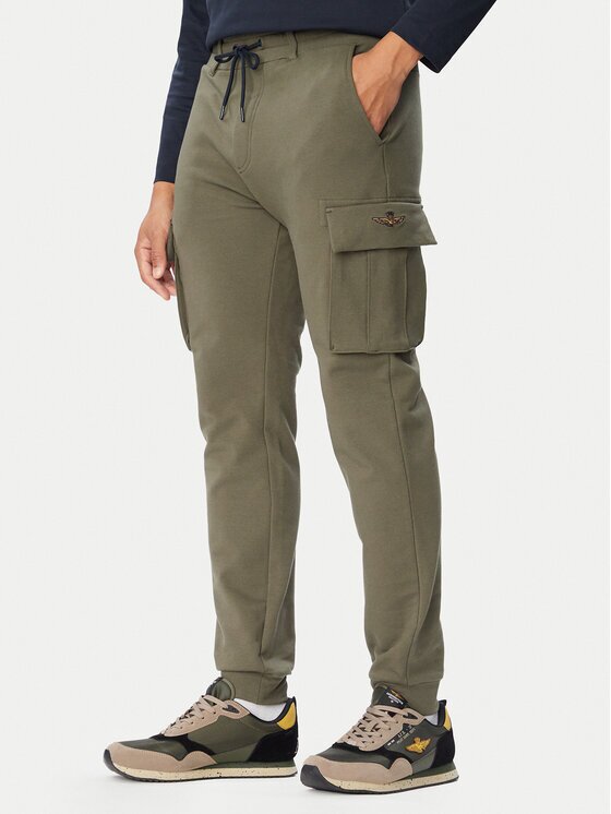 Aeronautica Militare Pantaloni trening 262PF1020UF00662 Regular Fit