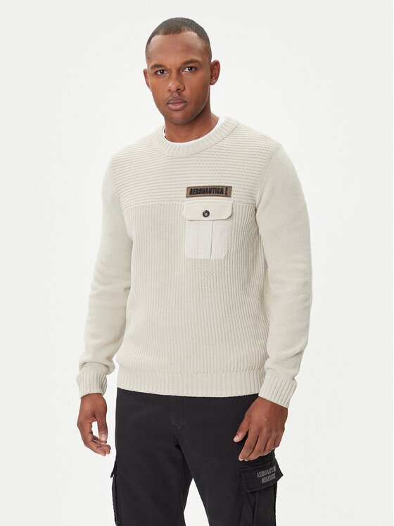 Aeronautica Militare Pulover 252MA1573UL00539 Regular Fit