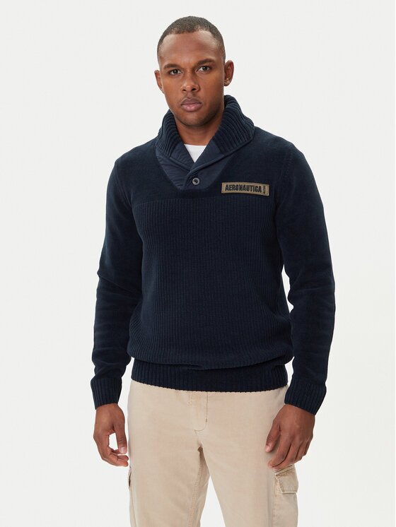 Aeronautica Militare Pulover 252MA1574UL00539 Regular Fit
