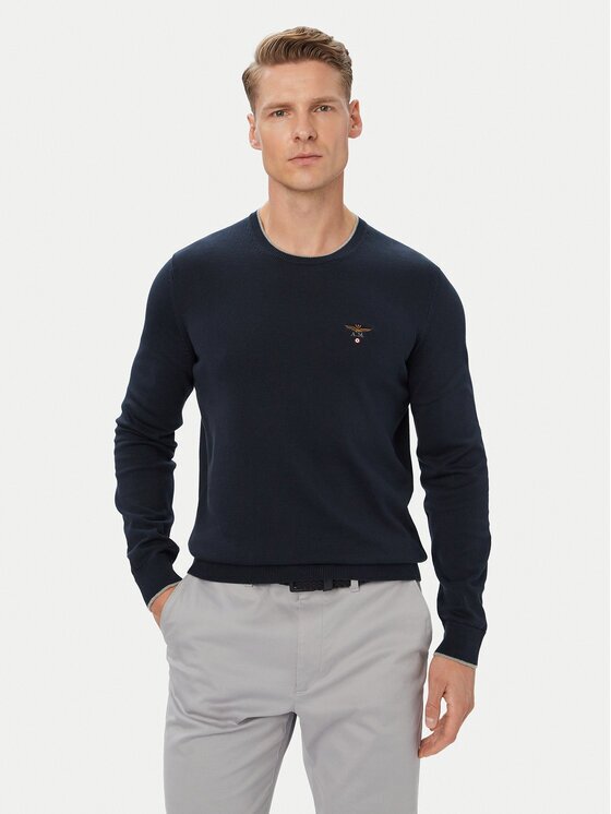 Aeronautica Militare Pulover 262MA1631UL00506 Regular Fit
