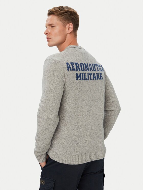 Aeronautica Militare Pulover 262MA1645UL00924 Regular Fit