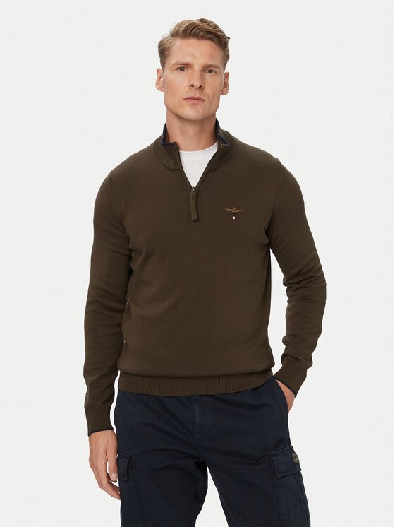 Aeronautica Militare Pulover 262MA1670UL00506 Regular Fit