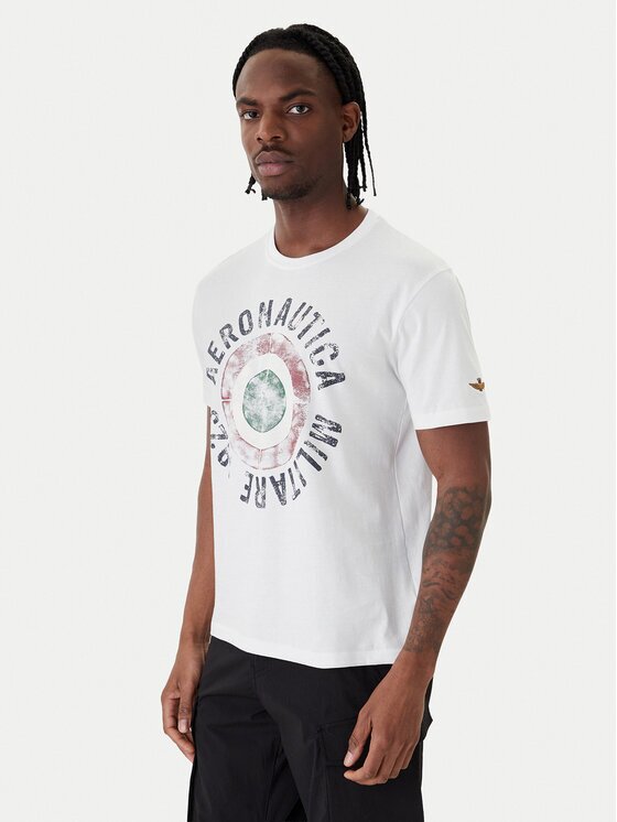 Aeronautica Militare Tricou 261TS2538UJ00727 Regular Fit