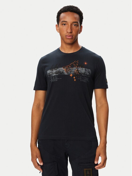 Aeronautica Militare Tricou 262TS2579UJ00750 Regular Fit