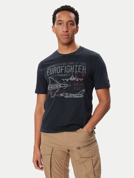 Aeronautica Militare Tricou 262TS2585UJ00750 Regular Fit