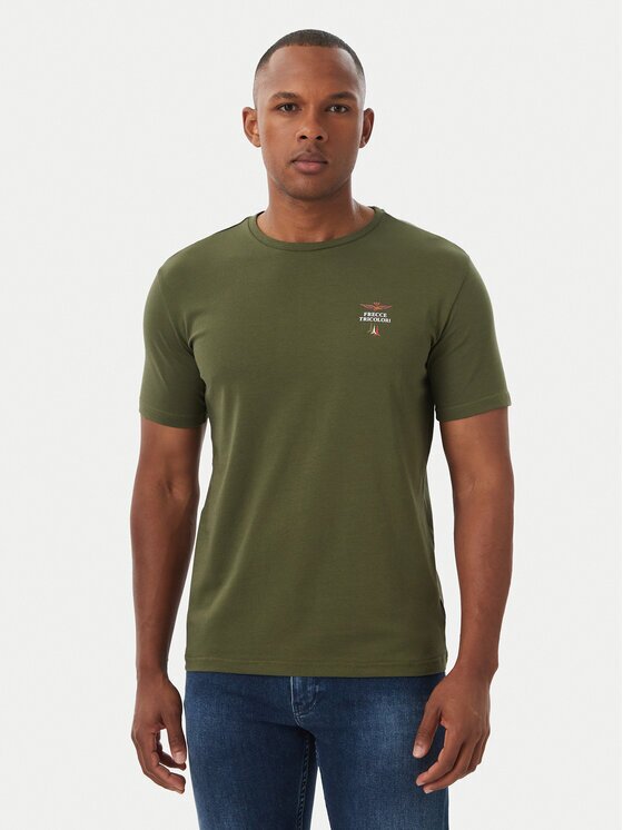 Aeronautica Militare Tricou Girocollo AM1UTI005 Regular Fit