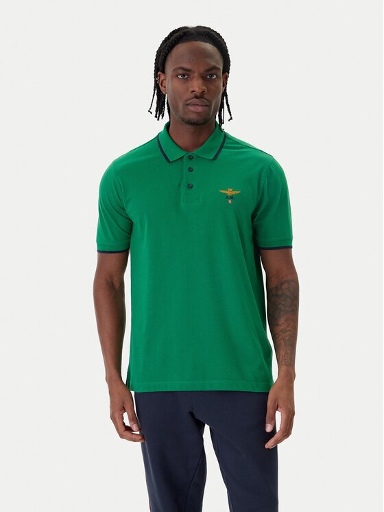 Aeronautica Militare Tricou polo 261PO1308UP00082 Regular Fit