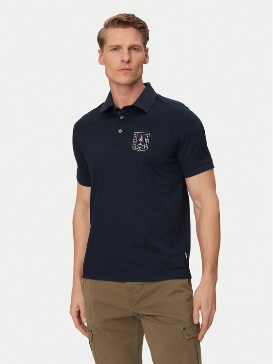 Aeronautica Militare Tricou polo 261PO1917UJ00682 Regular Fit