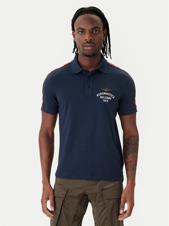 Aeronautica Militare Tricou polo 261PO1926UJ00723 Regular Fit