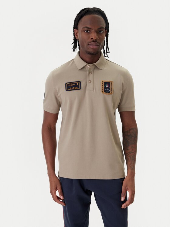 Aeronautica Militare Tricou polo 261PO1927UP00191 Regular Fit