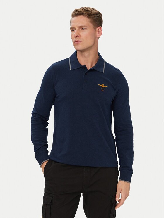 Aeronautica Militare Tricou polo 262PO1653UP00082 Regular Fit