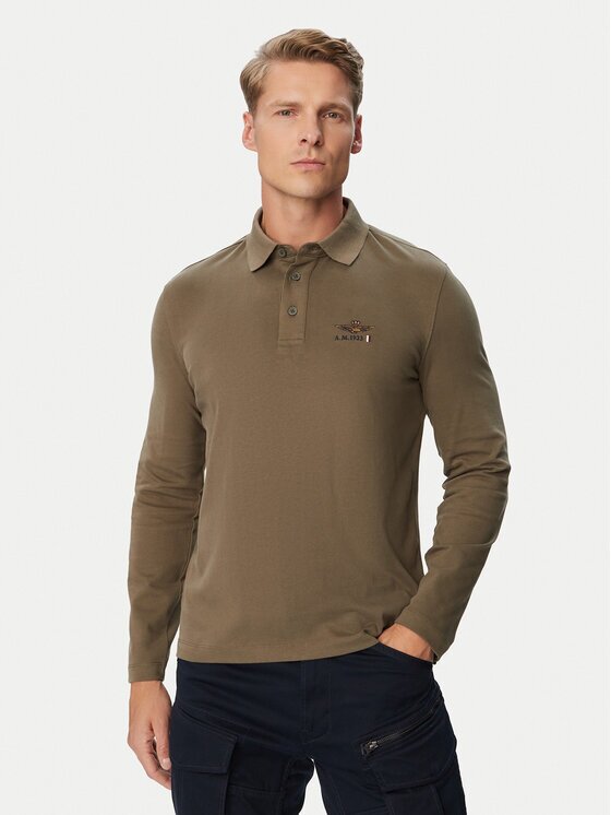 Aeronautica Militare Tricou polo 262PO1947UJ00703 Regular Fit