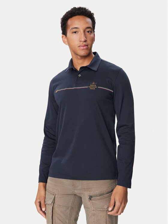Aeronautica Militare Tricou polo 262PO1949UJ00663 Regular Fit