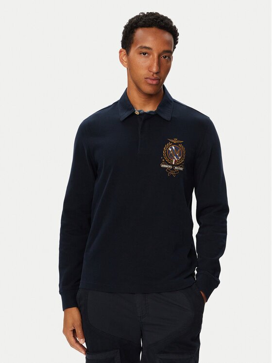 Aeronautica Militare Tricou polo 262PO1954UJ00752 Regular Fit