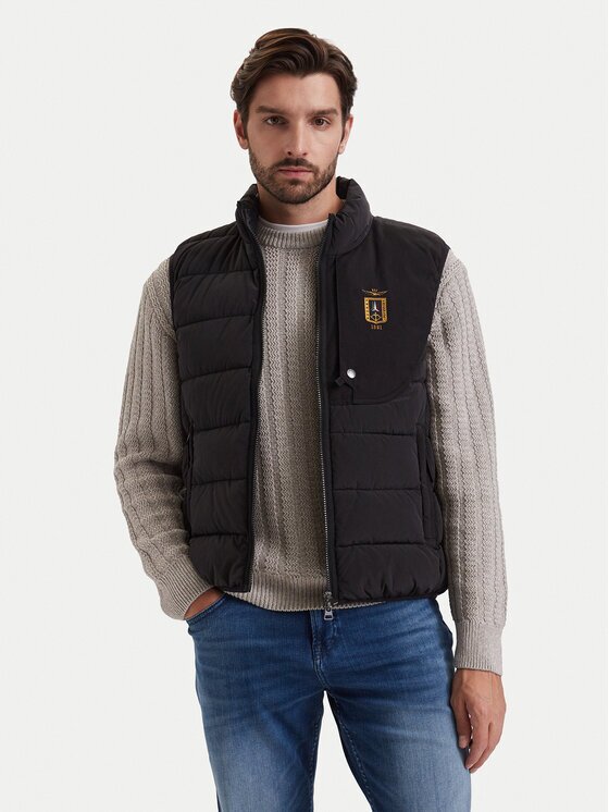 Aeronautica Militare Vestă elegantă 262AB3073UCT04358 Regular Fit