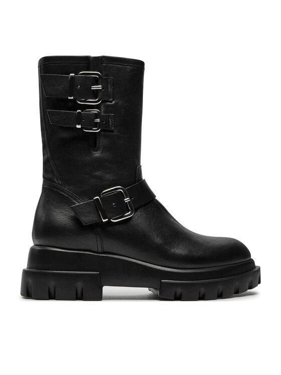 AGL Botine Chunky Biker D756589PGKD0711013