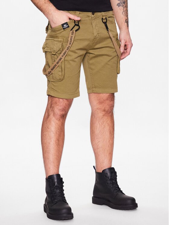 Alpha Industries Pantalon scurți din material Utility 116213 Slim Fit