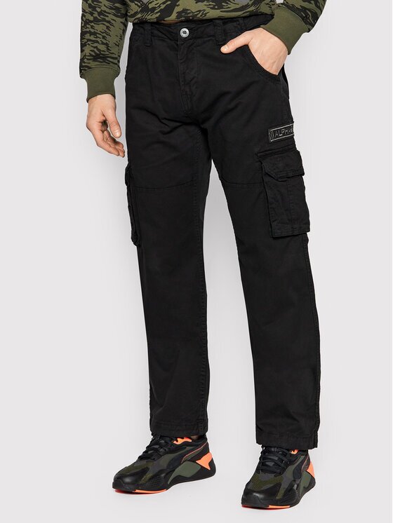 Alpha Industries Pantaloni din material Jet 101212 Straight Fit