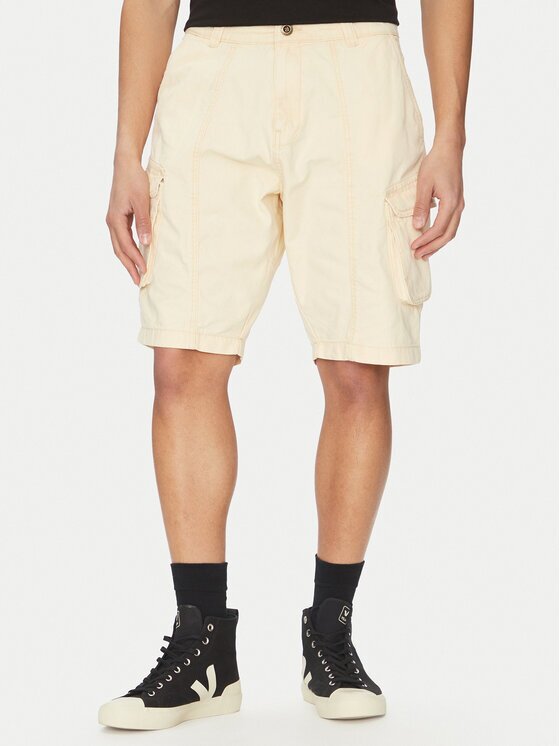 Alpha Industries Pantaloni scurți de blugi Canvas Acid 156259 Regular Fit