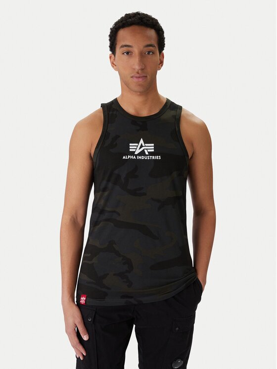 Alpha Industries Tank top Basci Camo 126566C Regular Fit