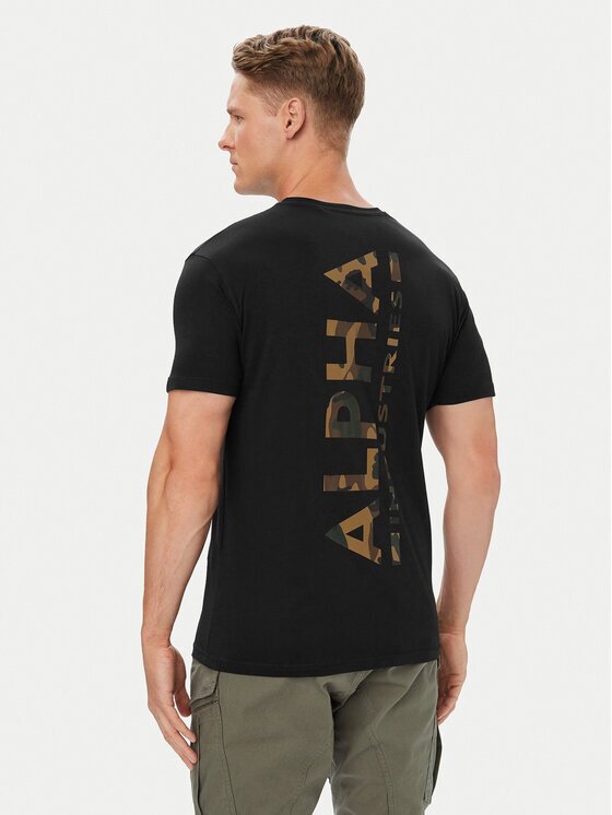 Alpha Industries Tricou Backprint 128507CP Regular Fit