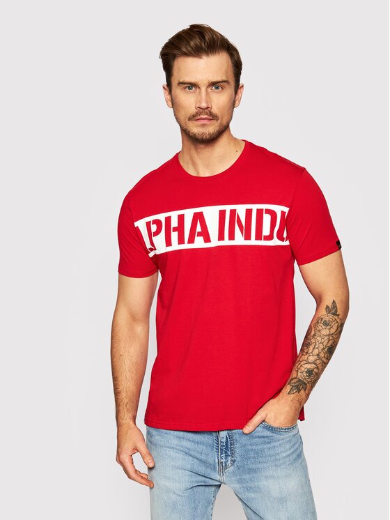 Alpha Industries Tricou Printed Stripe 118511 Regular Fit