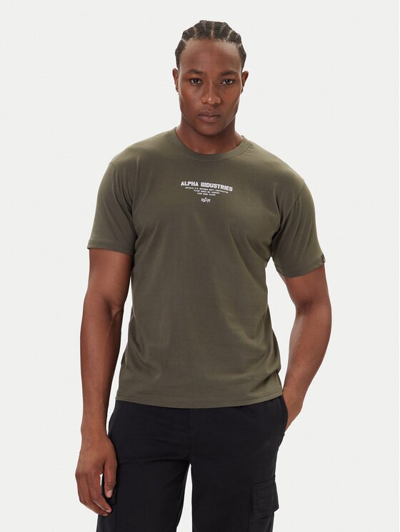 Alpha Industries Tricou Sky Wolf 258510 Regular Fit