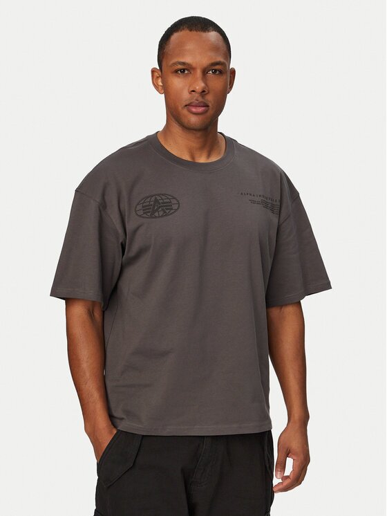 Alpha Industries Tricou World Logo 258514 Regular Fit