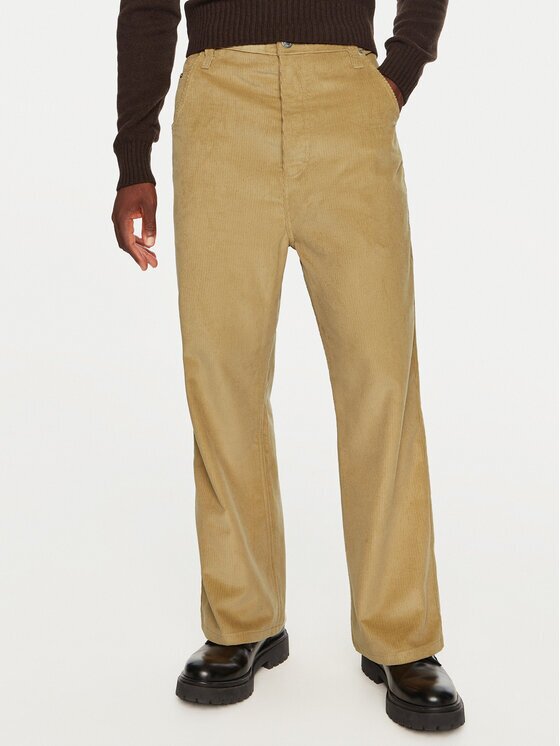 AMI Paris Pantaloni din material HTR102.CO0089 Baggy Fit