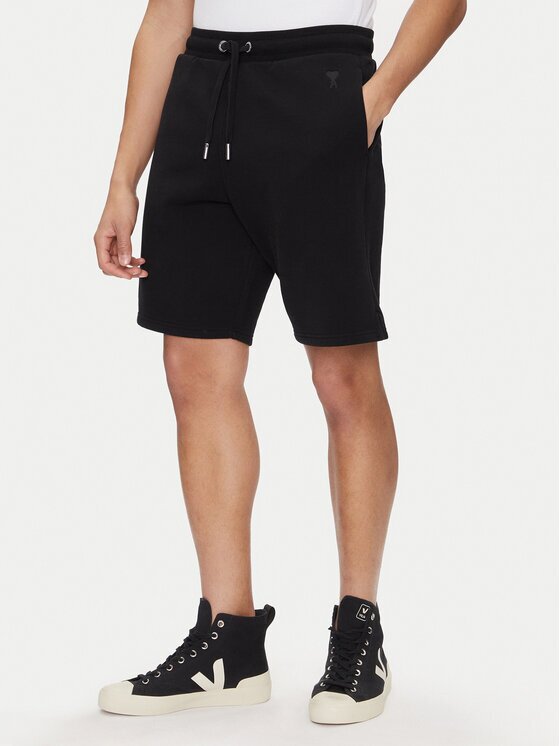 AMI Paris Pantaloni scurți sport HSO674.747 Baggy Fit