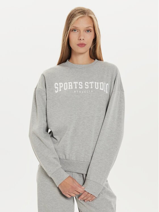 Athlecia Bluză Giannis W Crew Neck EA243363 Regular Fit