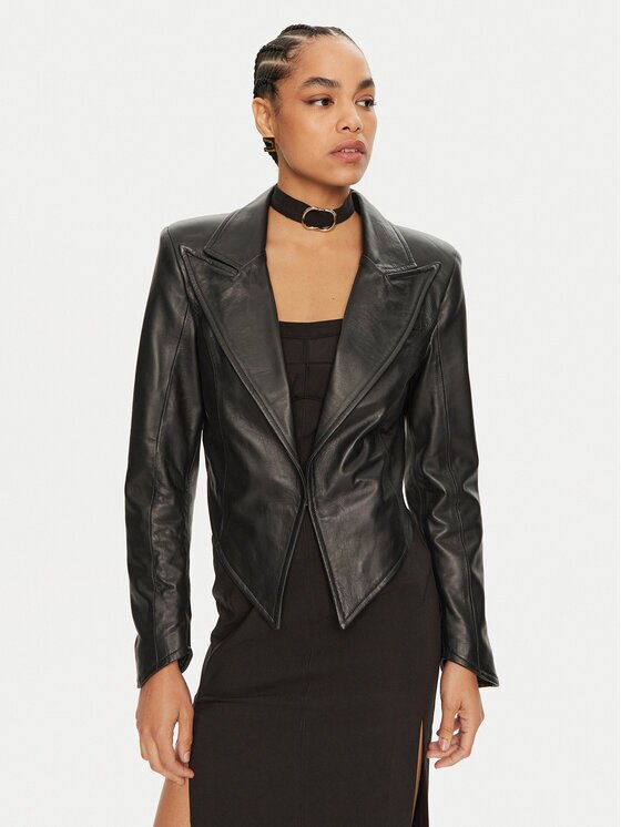Babylon Geacă de piele S0250B Regular Fit