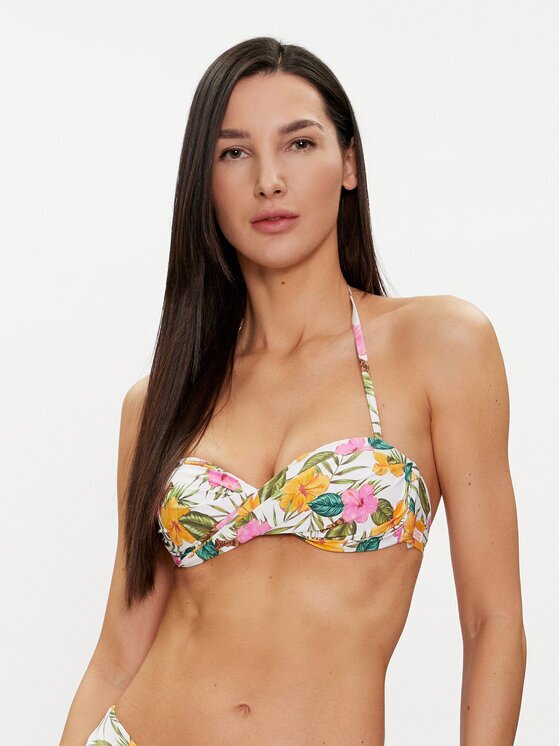 Banana Moon Bikini partea de sus Boro Tortuga Colorat