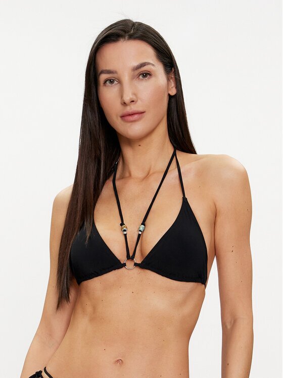 Banana Moon Bikini partea de sus Tunsto Negru