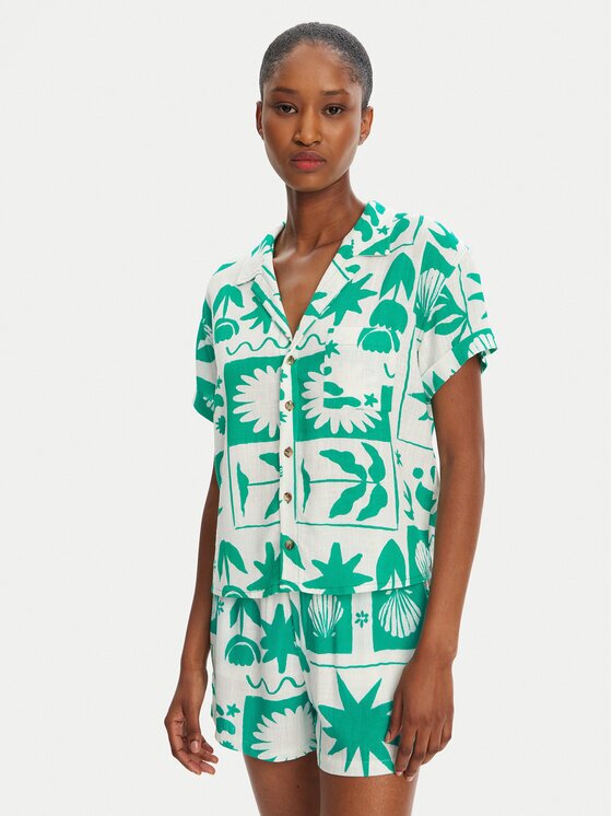 Banana Moon Cămașă Taylor Shellpat MHW67 Loose Fit