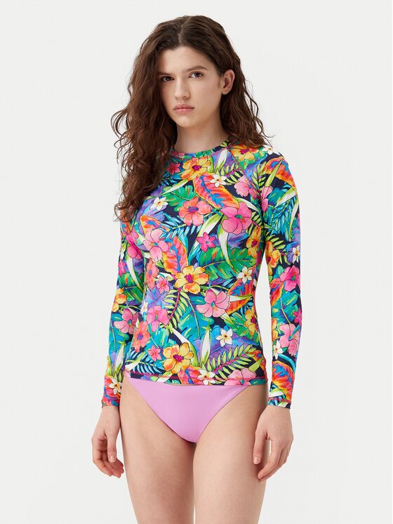 Banana Moon Top pentru înot Oohla Leilani Colorat Slim Fit