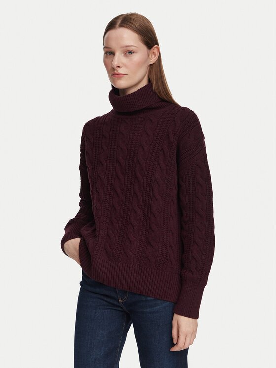 Barbour Bluză cu gât Agatha LKN1803RE91 Relaxed Fit