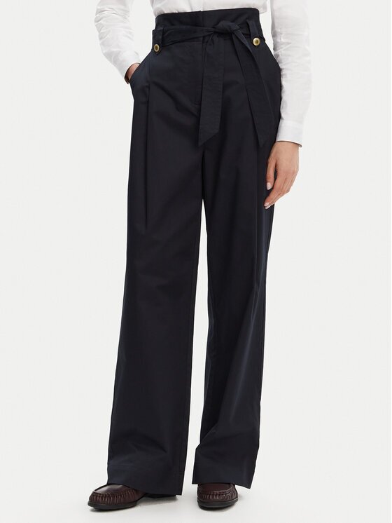 Barbour Pantaloni din material Elsie LTR0385NY99 Wide Leg