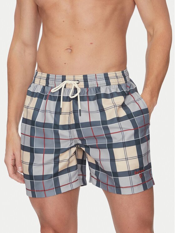 Barbour Pantaloni scurți pentru înot Staple Tartan MSW0065TN31 Regular Fit