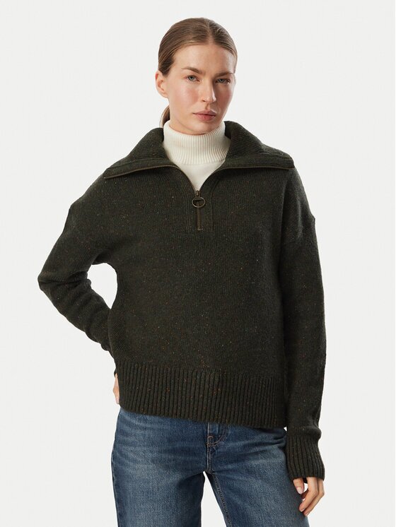 Barbour Pulover Lavensdale LKN1579OL71 Relaxed Fit