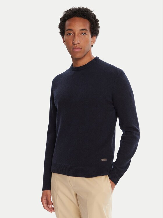Barbour Pulover Patch Crew MKN0584NY91 Regular Fit