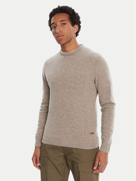 Barbour Pulover Patch Crew MKN0584ST51 Regular Fit
