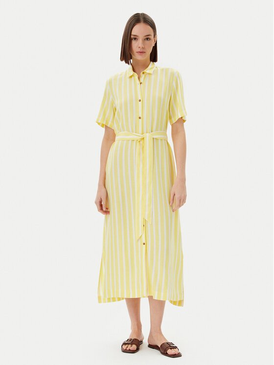 Barbour Rochie tip cămașă Adelaide LDR0909YE32 Regular Fit