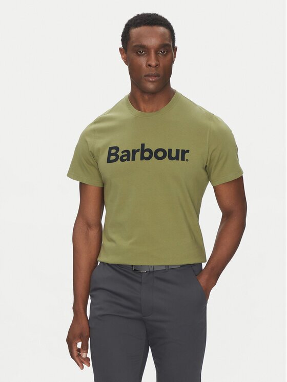 Barbour Tricou Logo MTS0531OL39 Tailored Fit