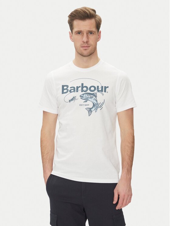 Barbour Tricou Lydd MTS1396WH11 Tailored Fit