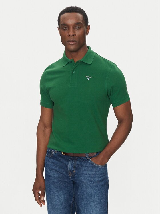 Barbour Tricou polo Original Sports MML0358OL72 Tailored Fit