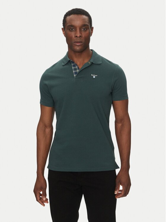 Barbour Tricou polo Tartan MML0012GN89 Regular Fit